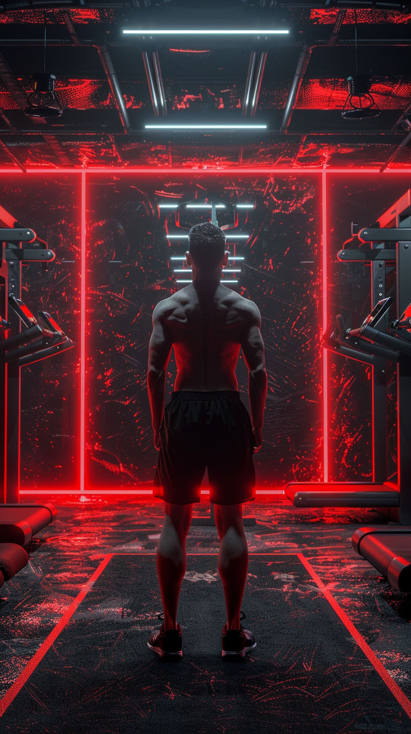 Fitness Boost: Gym AI Wallpaper for iPhone