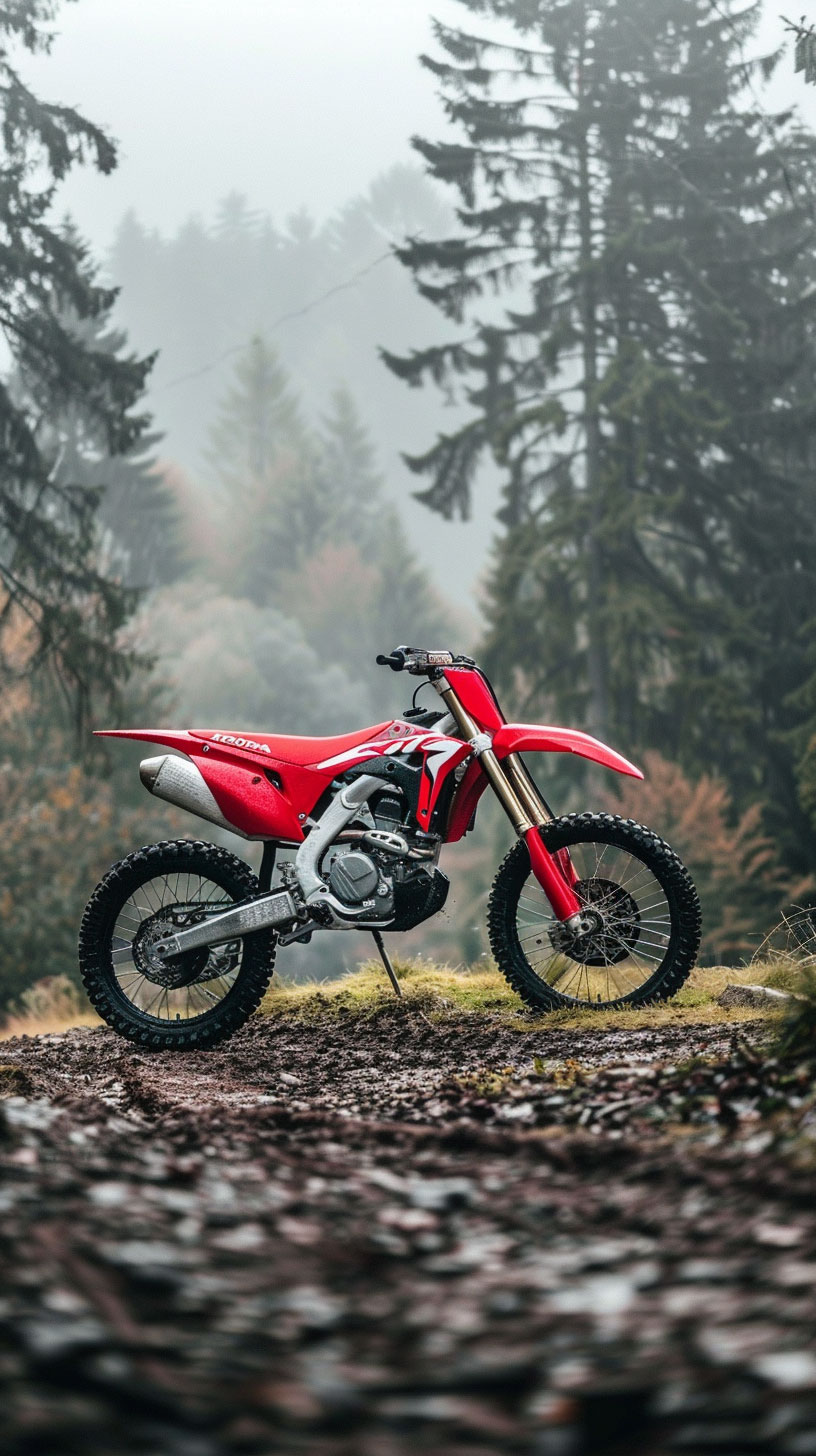 Ultra HD Honda Dirt Bike Wallpaper for Samsung Devices