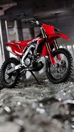 4K Honda Dirt Bike Mobile Background for Android Phones