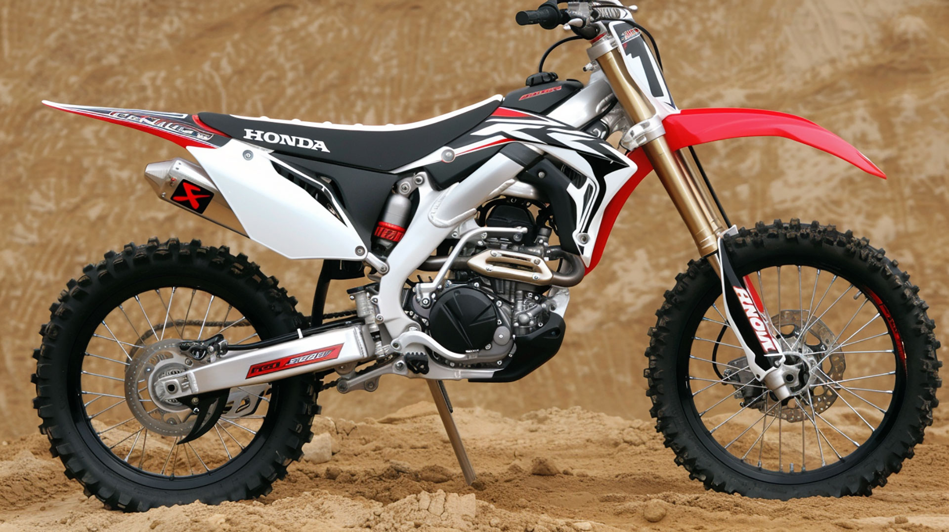 4K Honda Dirt Bike Mobile Background for Android