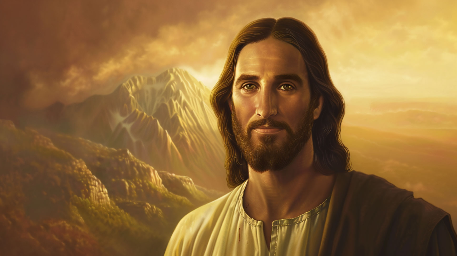 Jesus Christ AI Image: Ultra HD Desktop Wallpaper