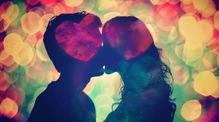 Free Love Couple AI Wallpaper Download