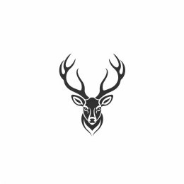 Elegant Minimal Deer Body Logo for Modern Brands