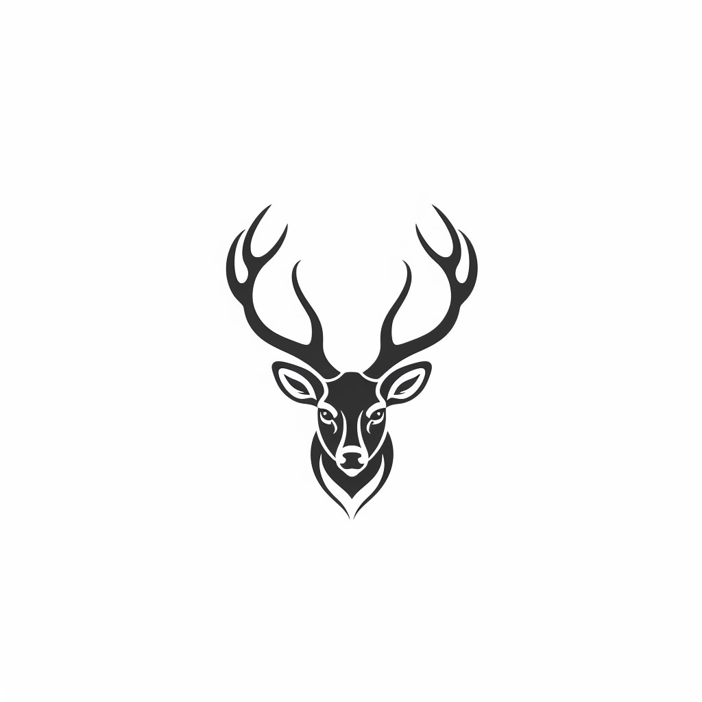 Elegant Minimal Deer Body Logo for Modern Brands