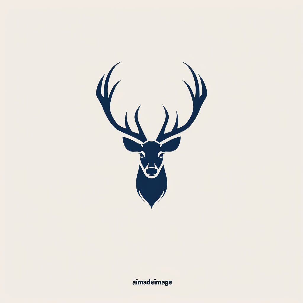 Elegant Minimal Deer Logo for Modern Brands