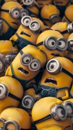 Ultra HD Minions AI Wallpaper for iPhone