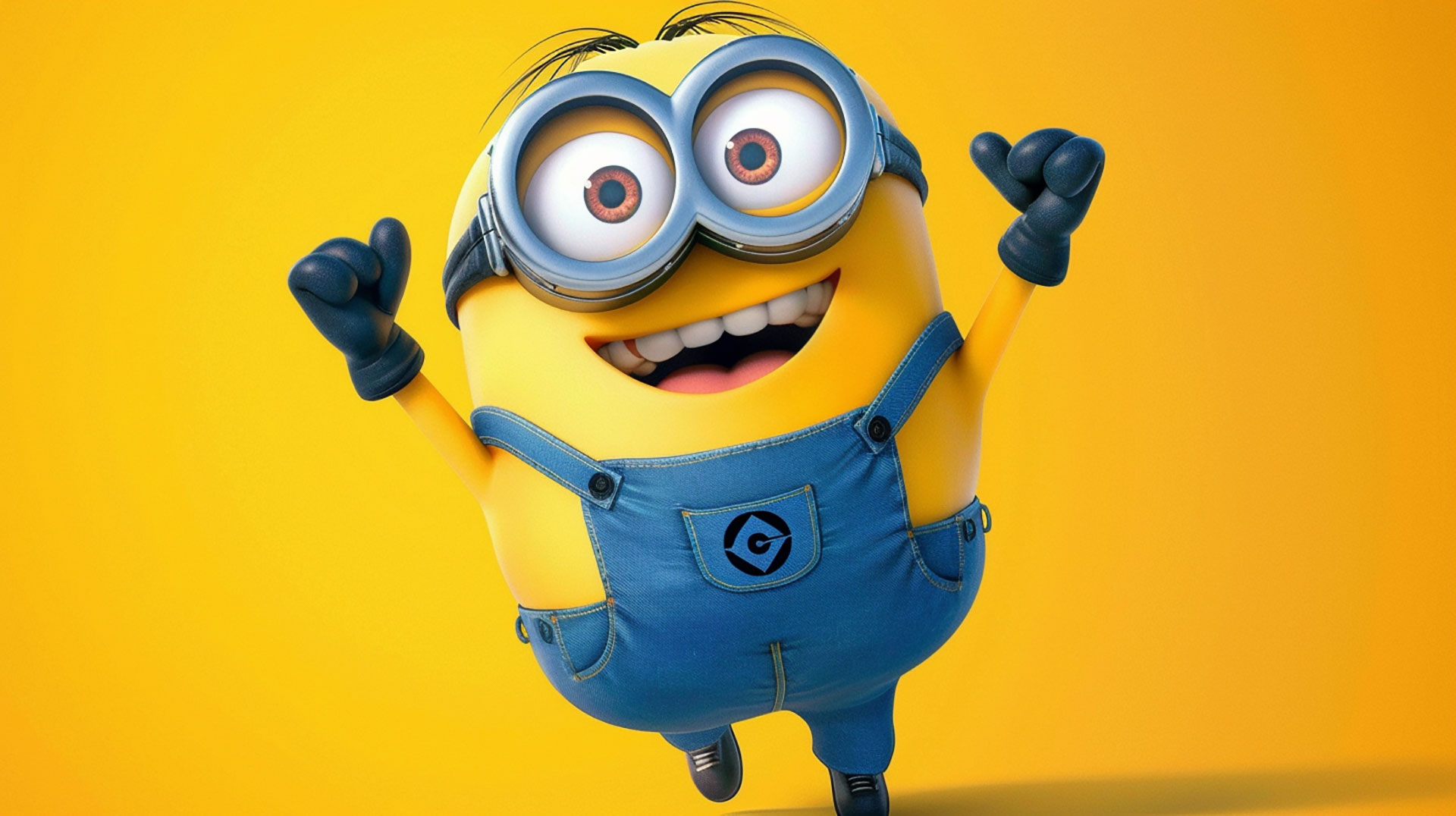 Adorable Minions Digital Background in HD Wallpaper