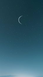 Serene Night Sky AI Wallpaper for Huawei