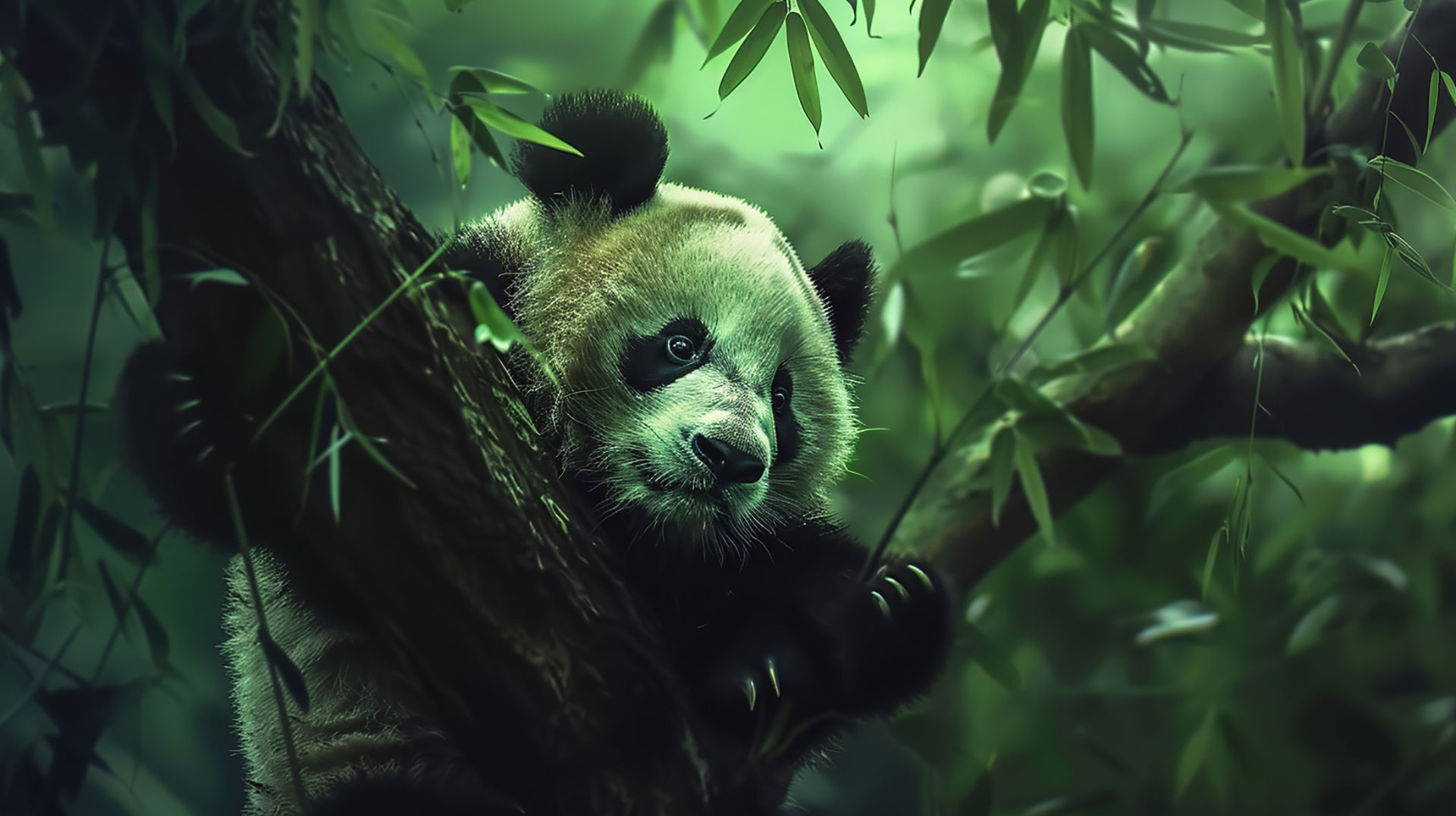 4K Panda AI Wallpaper for Desktop Delight