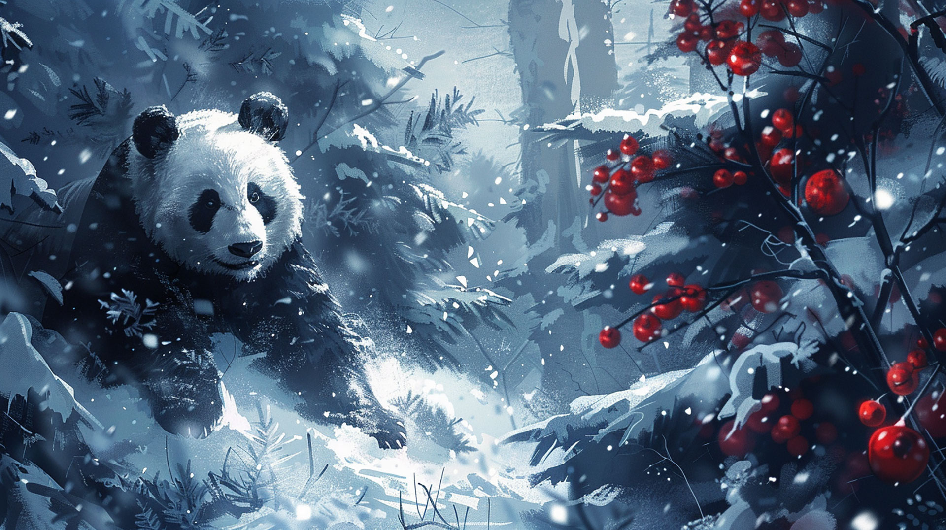 Download Free Panda AI Wallpaper for PC