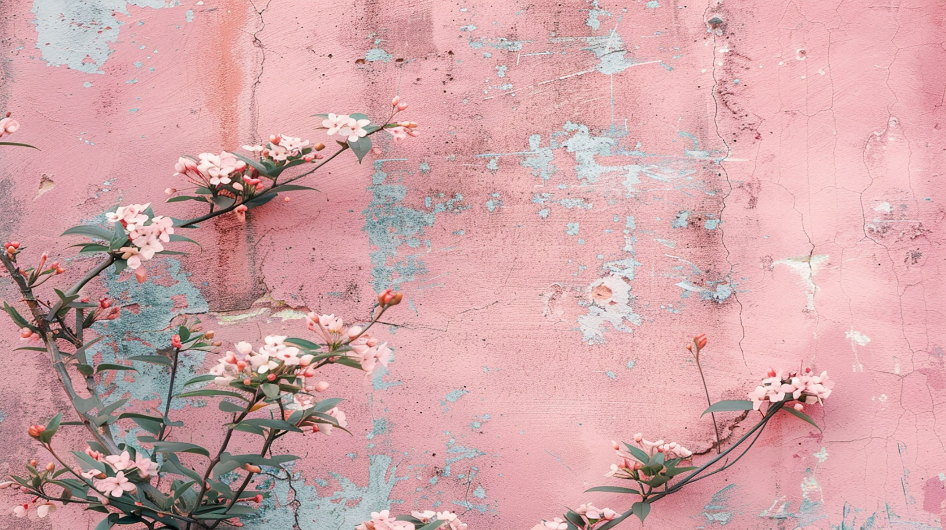 Lovely Pastel Pink Aesthetic Desktop Background