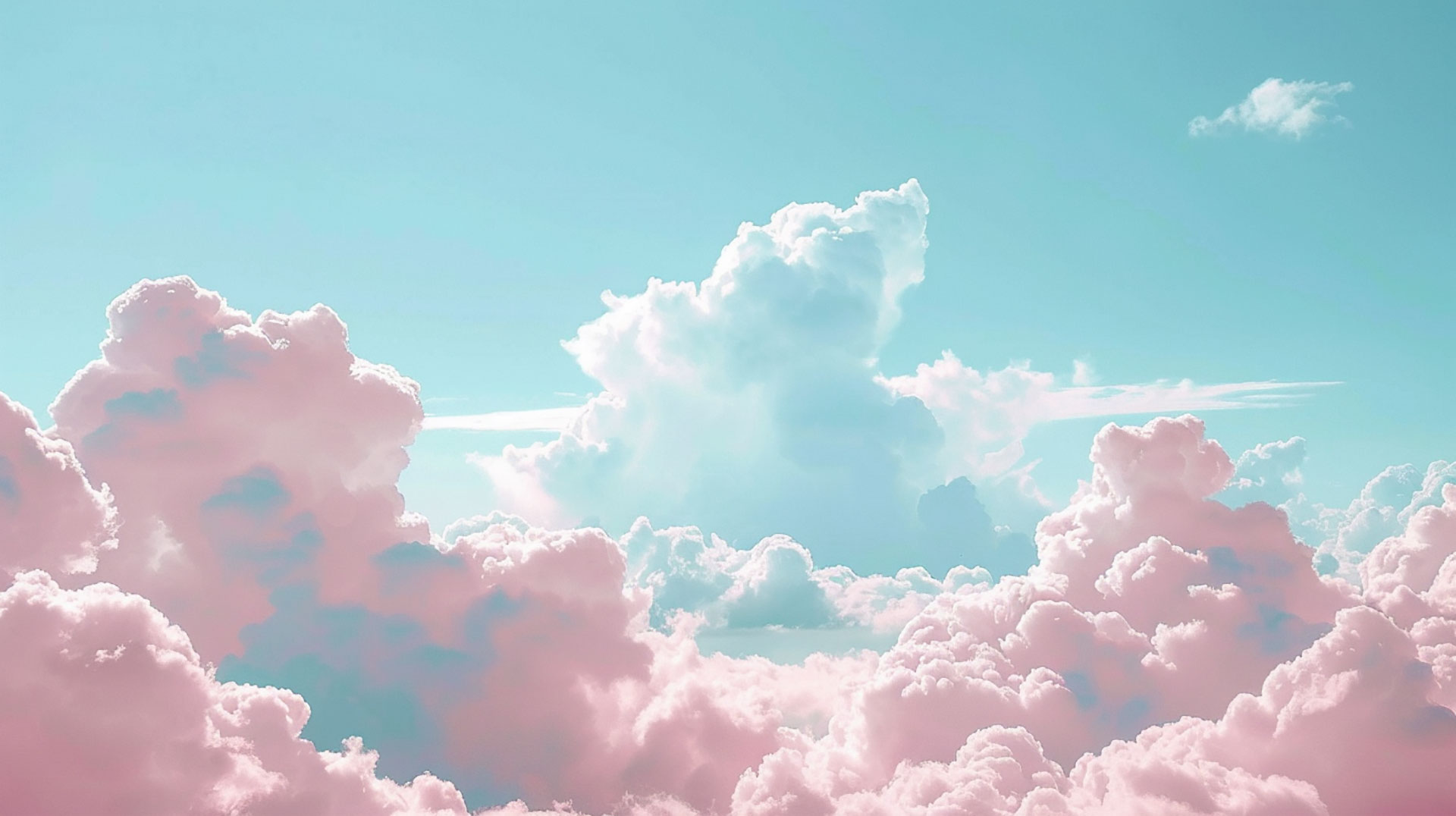 Pink Cloud AI HD Pics for Desktop