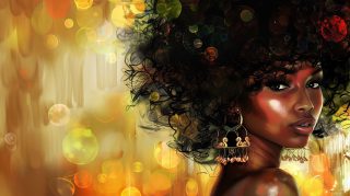 Pretty Black Girl: Ultra HD Wallpaper Download