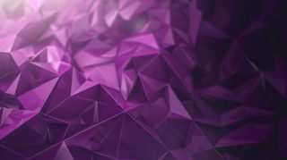 Vibrant Purple Geometric AI Desktop Wallpaper