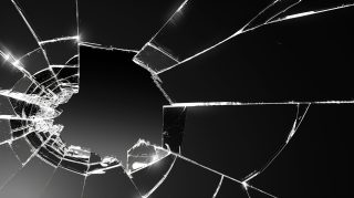 Digital Art Realistic Broken Screen Background