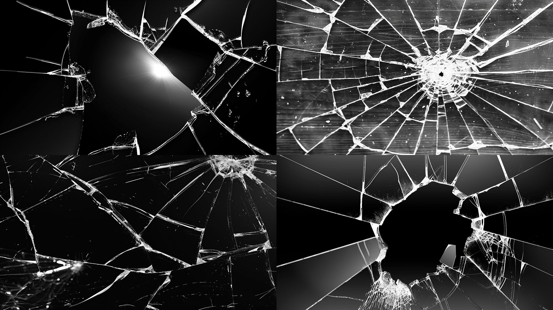 AI Enhanced Realistic Broken Screen Wallpaper HD