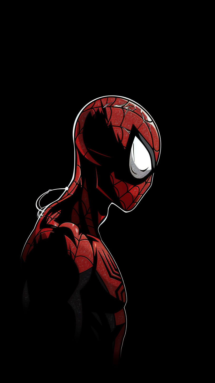 Huawei Spider-Man AI Mobile Wallpaper: HD Images