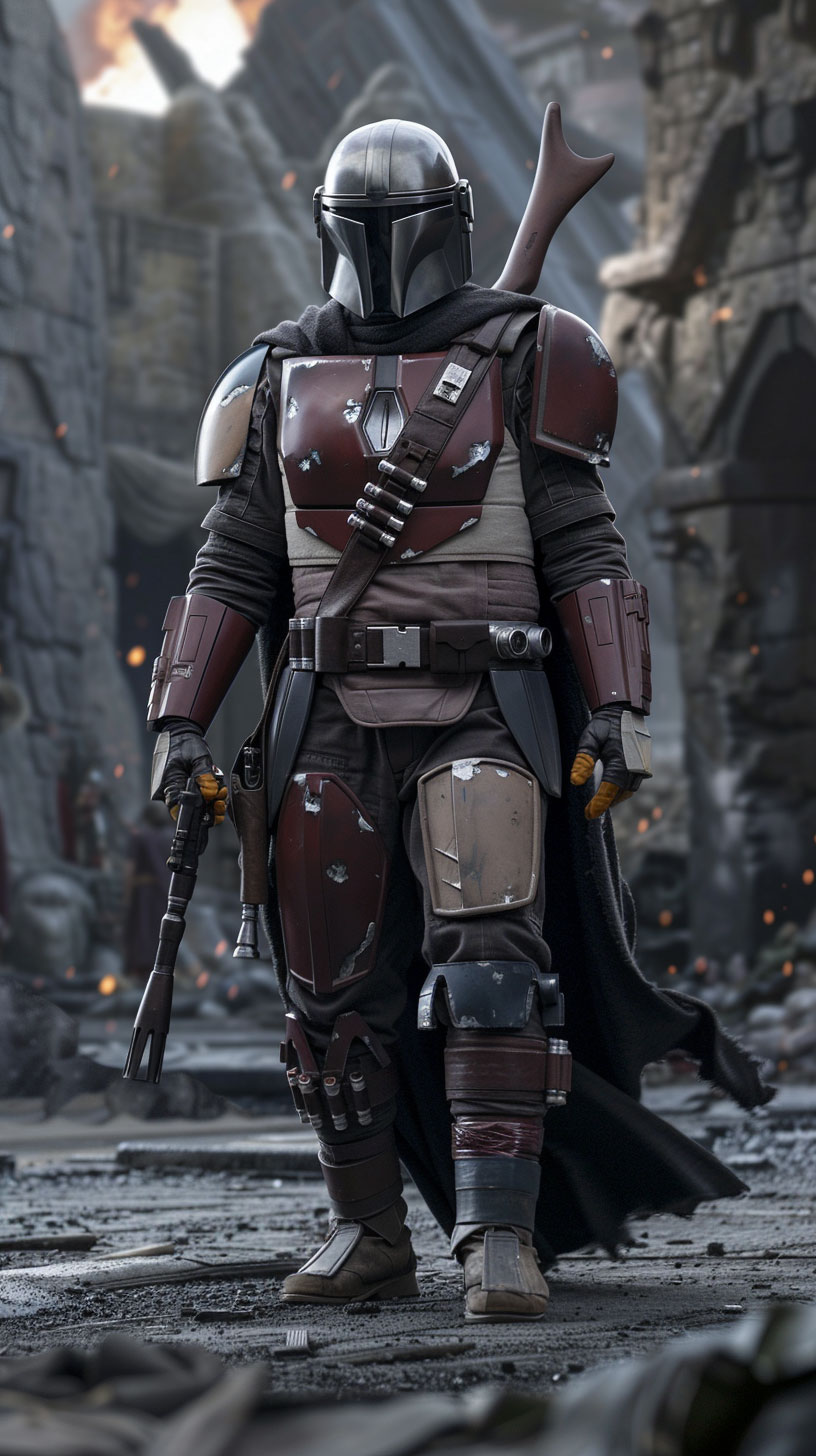 Download Free AI Star Wars Mandalorian HD Pics for Mobile