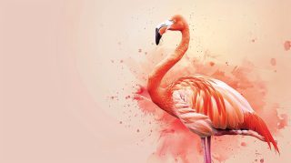 Sunny Days with Summer Flamingo AI Themes