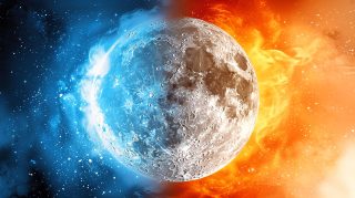 Download Free AI Sun and Moon HD Pics