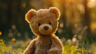 Endearing Teddy Bear AI Images for Desktop Backgrounds