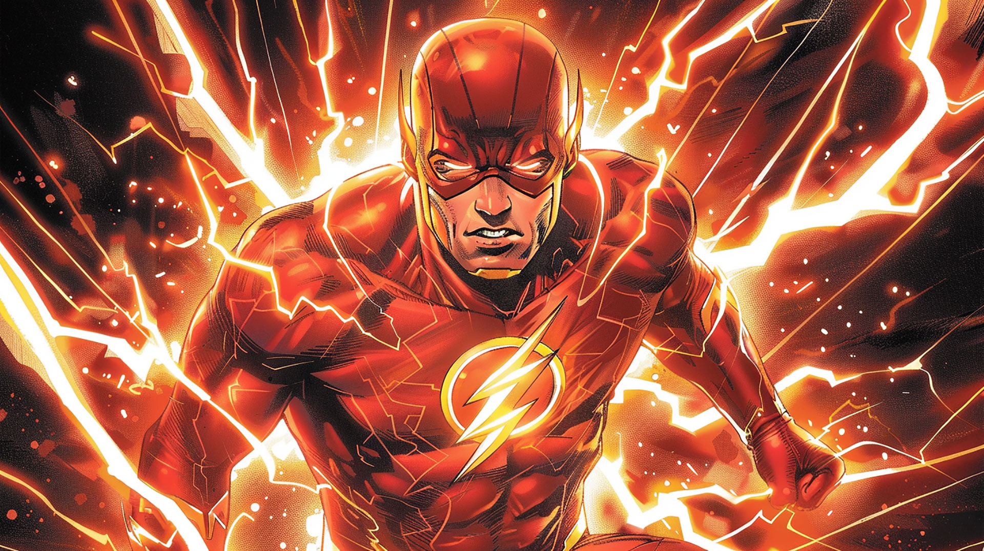 The Flash AI Digital Background: Free HD Wallpapers