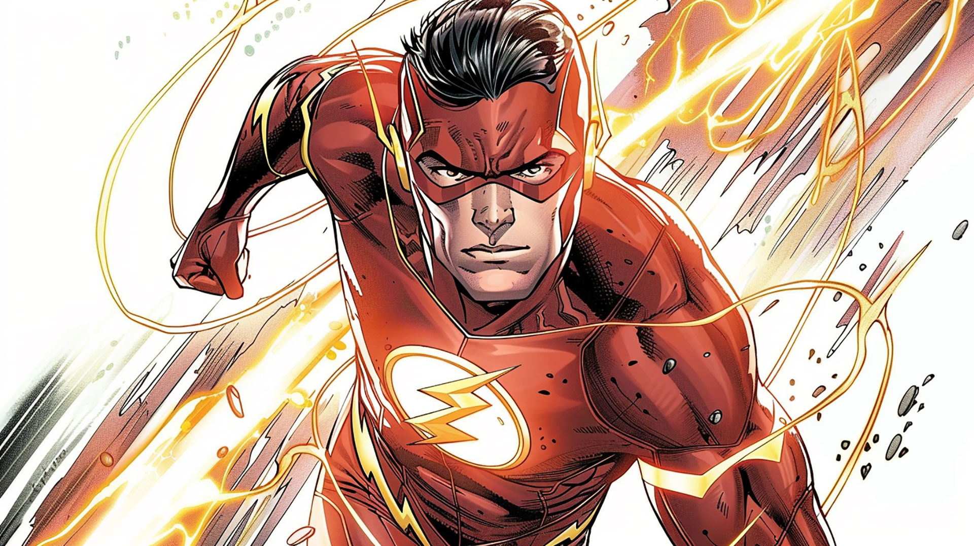 Stunning The Flash AI Desktop Background