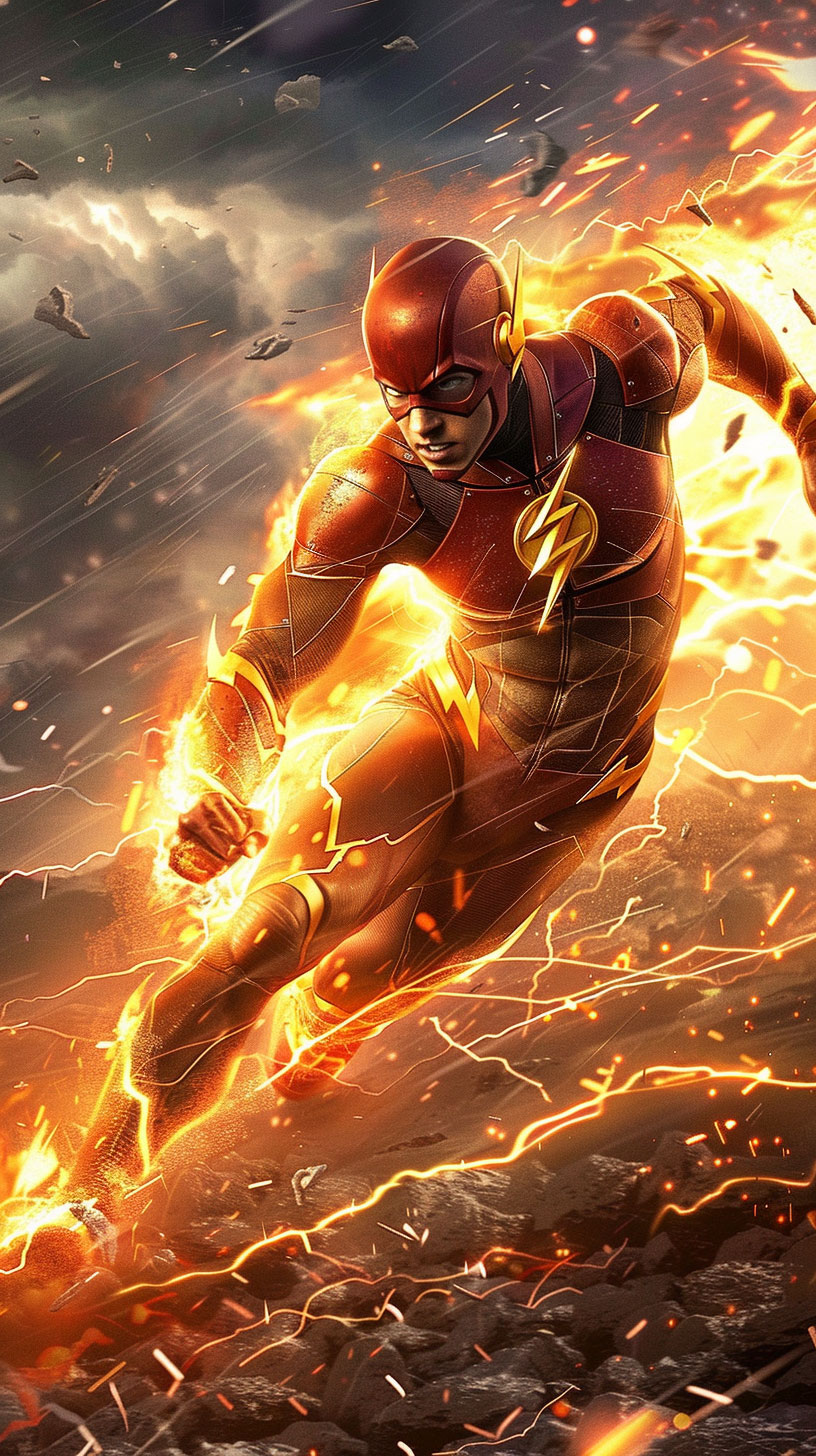 Huawei The Flash AI Mobile Wallpaper: HD Images