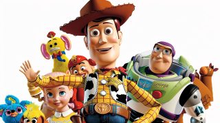 Cartoon Toy Story AI HD Wallpaper for Desktop