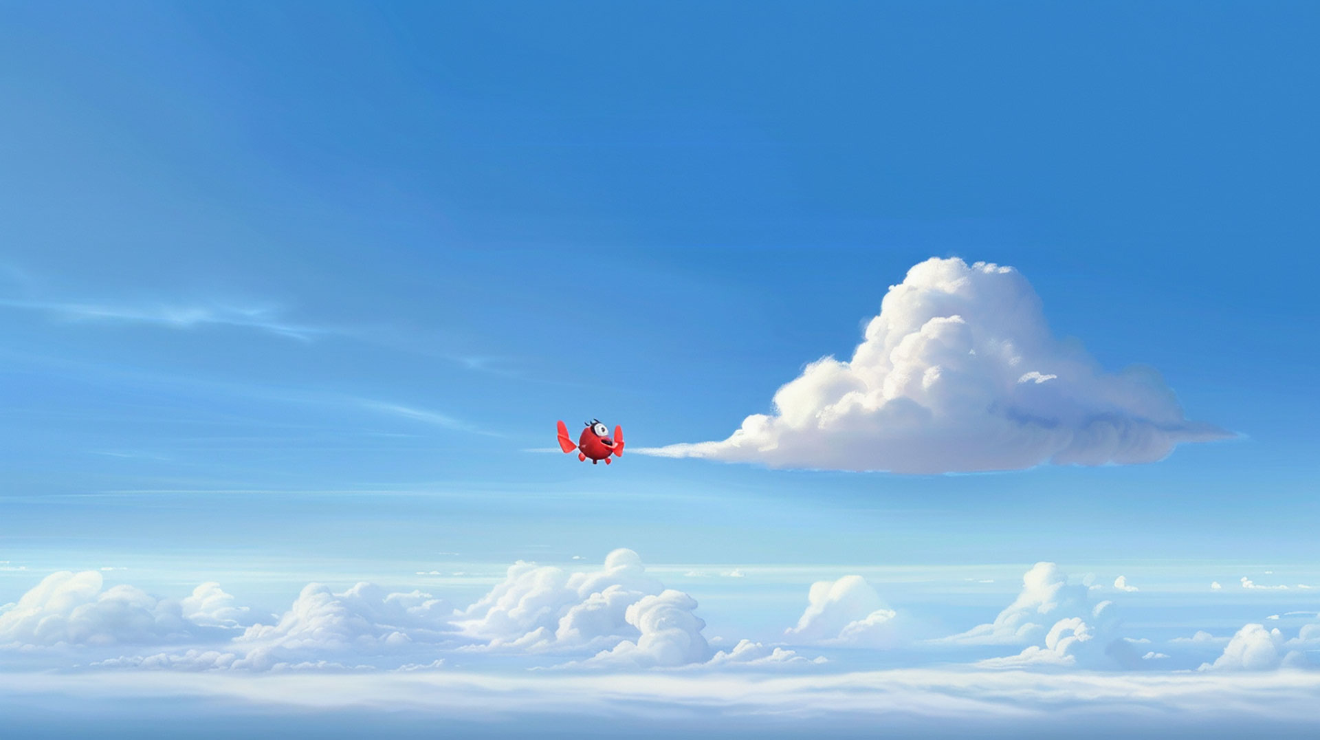 Ultra HD Toy Story Cloud AI Digital Background