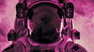 Download Free Trippy Astronaut Desktop Backgrounds