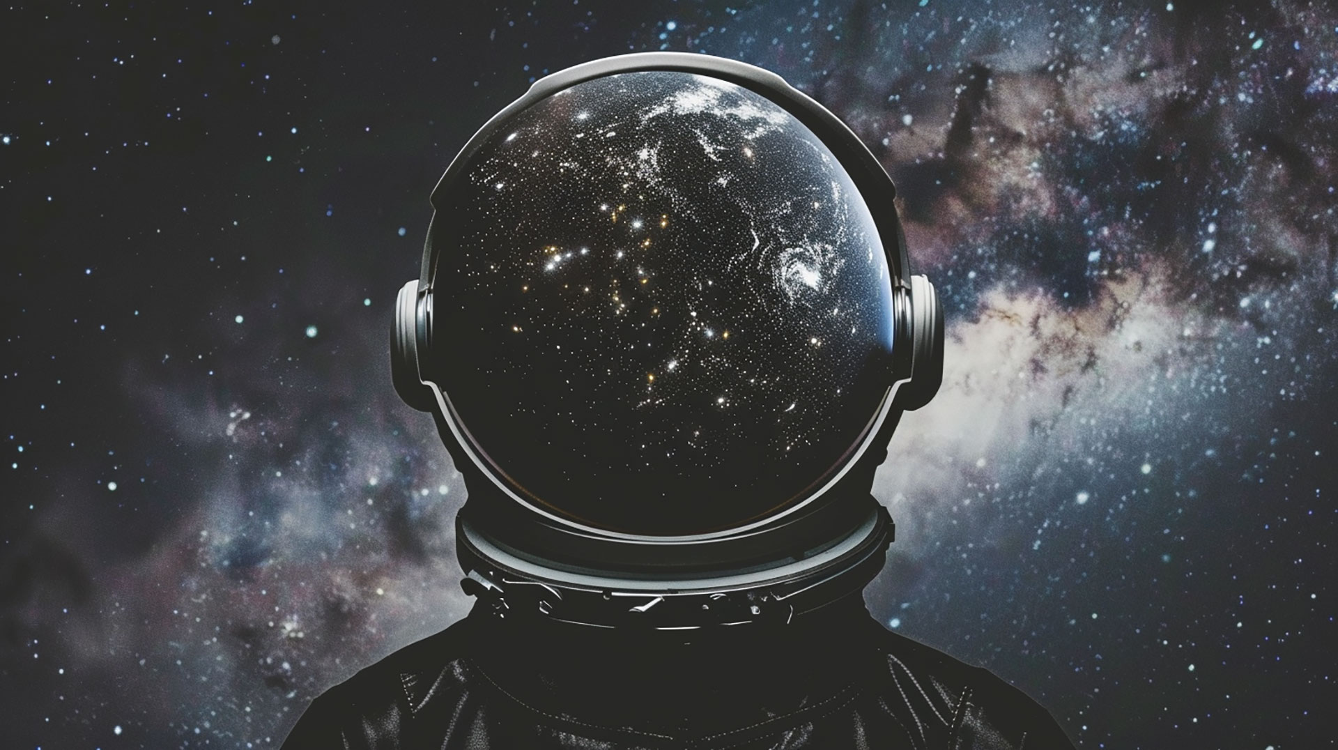 Trippy Astronaut HD Wallpaper: Mind-Bending Desktop Background