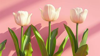 8K Tulip Aesthetic AI Wallpaper for Ultra HD Screens