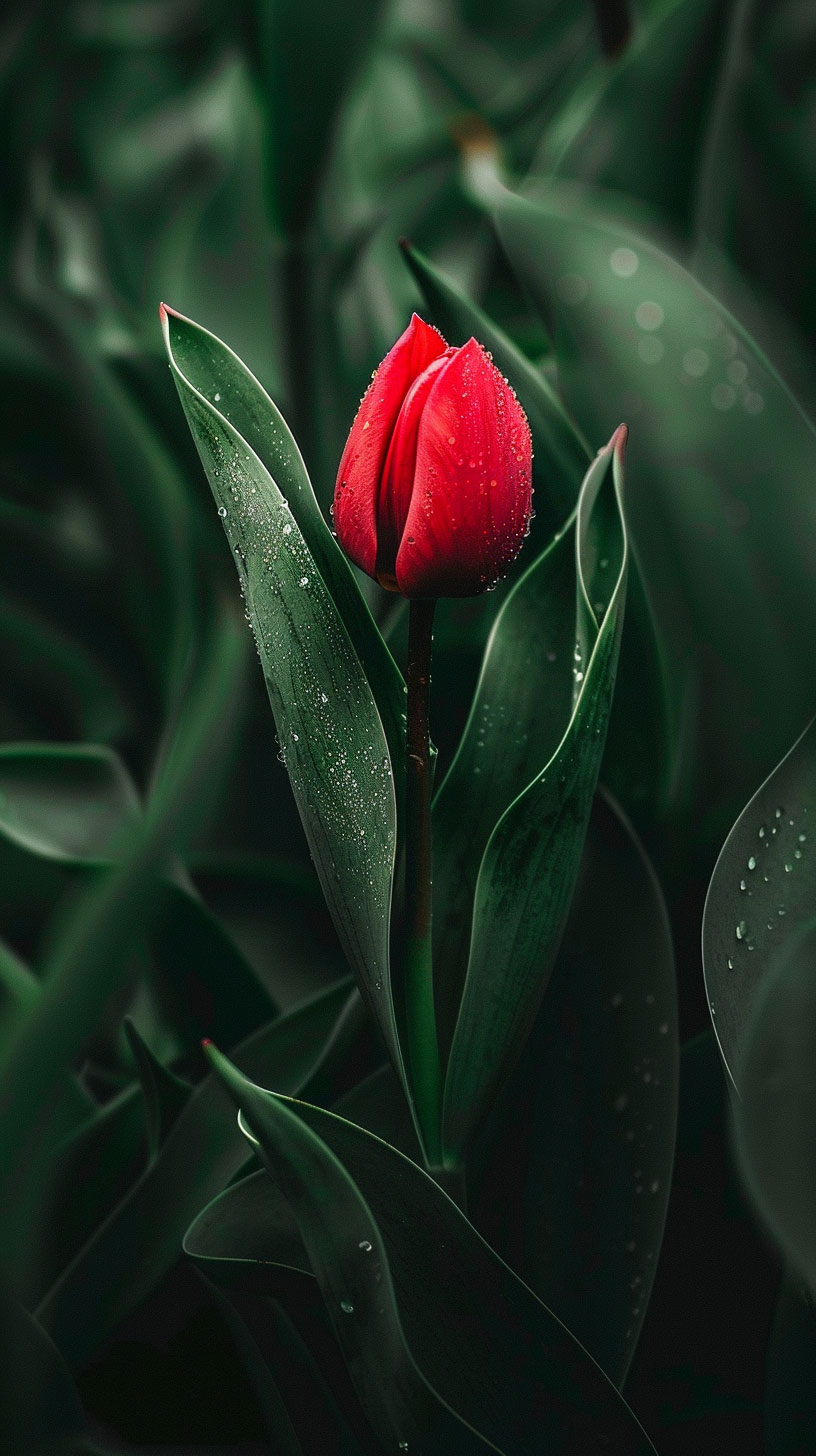 Tulip AI Mobile Wallpaper in 1920x1080