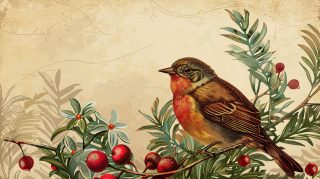 Download 4K Vintage Christmas Background Images