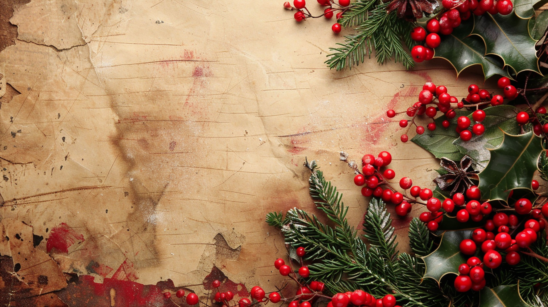 Stunning 8K Vintage Christmas Background Wallpaperv