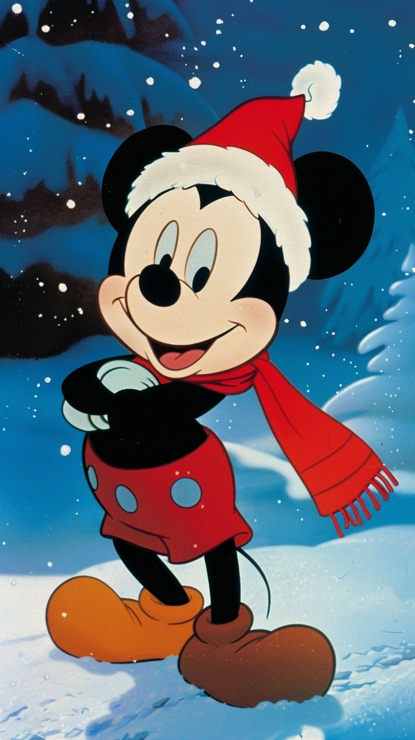 Best Free Vintage Disney Christmas Wallpaper for Mobile