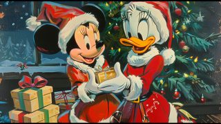 Free HD Vintage Disney Christmas Wallpaper