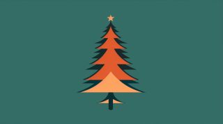 Vintage Minimalist Christmas Desktop Backgrounds