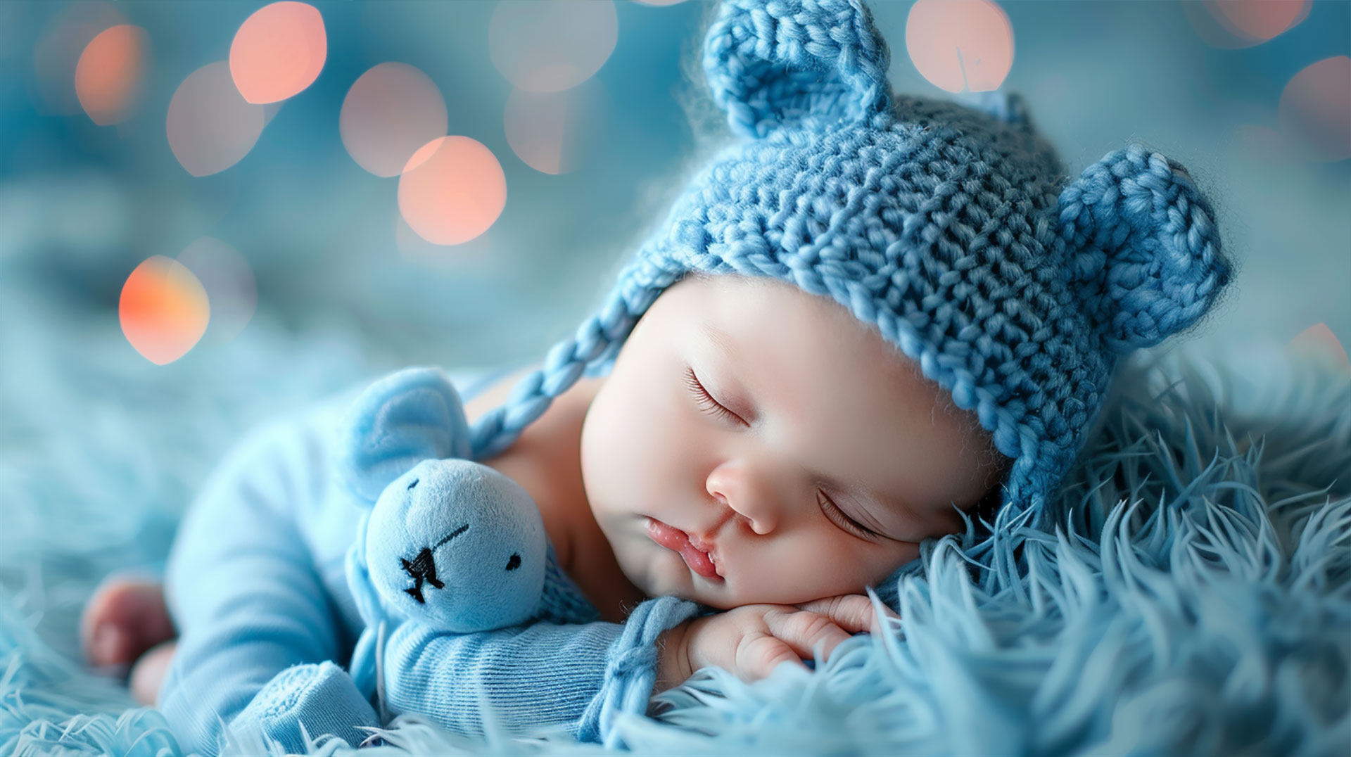 Adorable Baby Boy Desktop Wallpaper