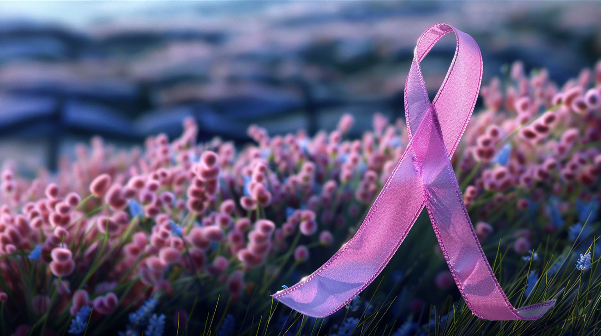 Pink Theme Breast Cancer Awareness Month Wallpaper