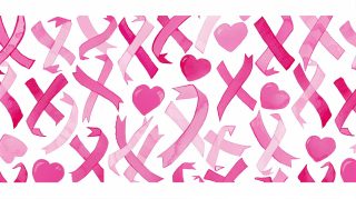 Playful Breast Cancer Awareness Wallpaper