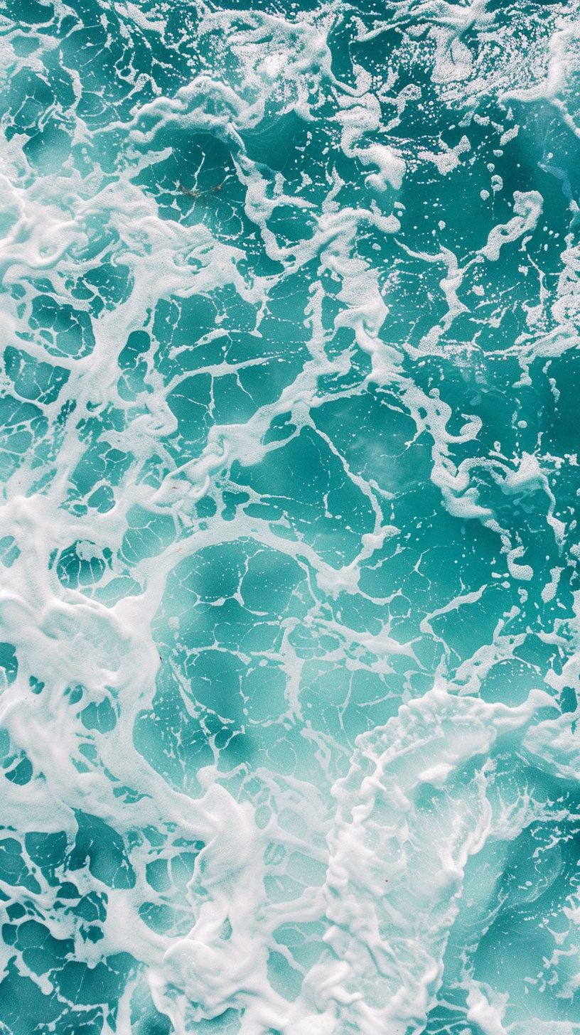 Huawei Water Background Mobile Wallpaper: Calm Liquid Retreat