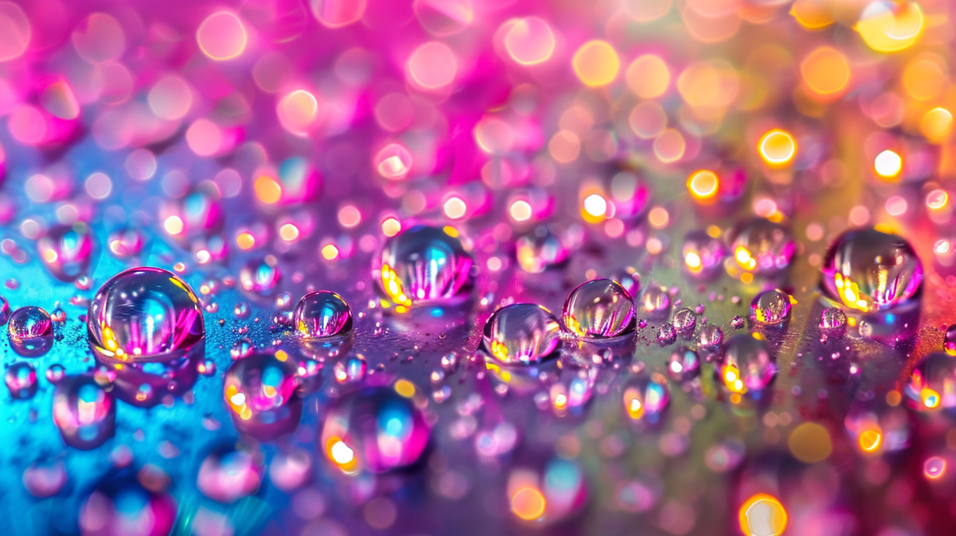 Water Drop AI Image: 16:9 HD Desktop Wallpaper