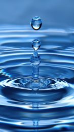 LG Water Drop Wallpaper: Mobile Droplet Magic