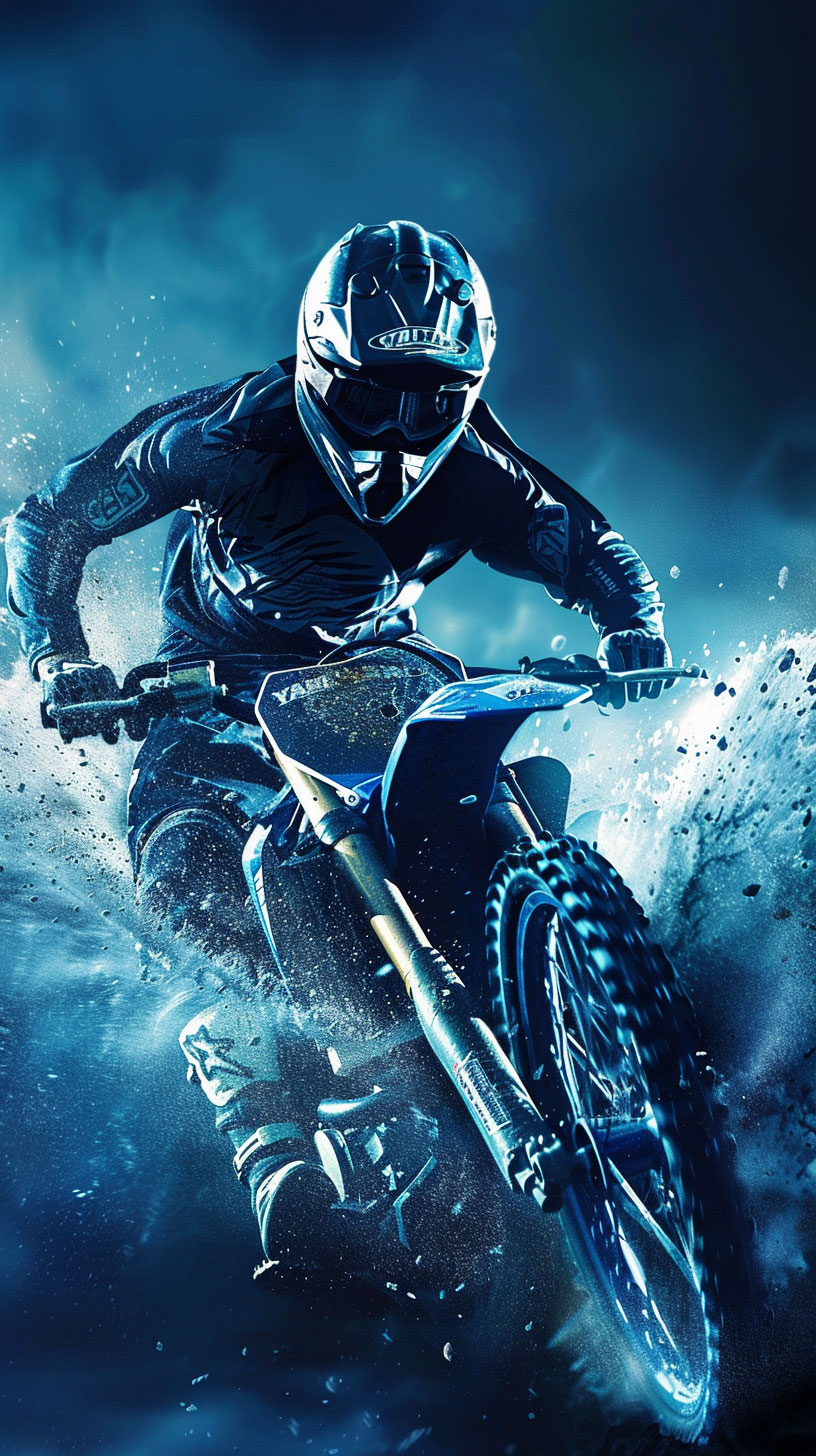 Ultra HD Yamaha Dirt Bike Wallpaper for Samsung Devices