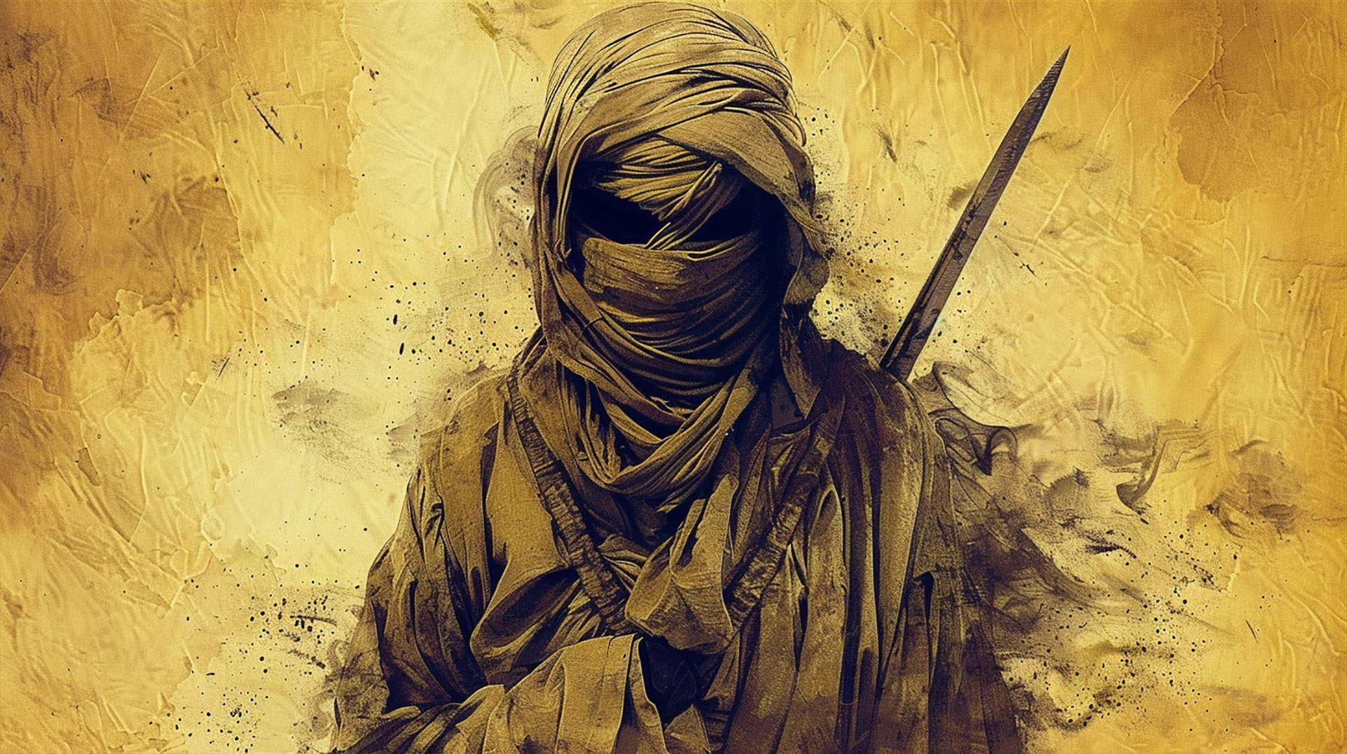 Islamic Warrior Valor: 1080p HD Desktop Wallpaper