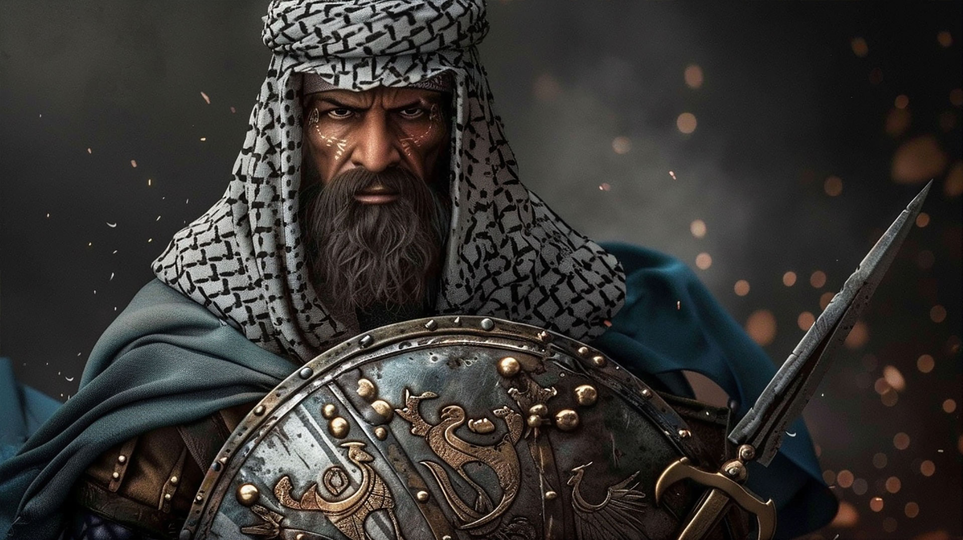 Chivalry of the Muslim Warrior: 1080p Wallpaper