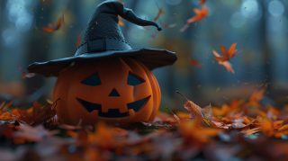 Playful Cute Witchy Halloween Desktop Images