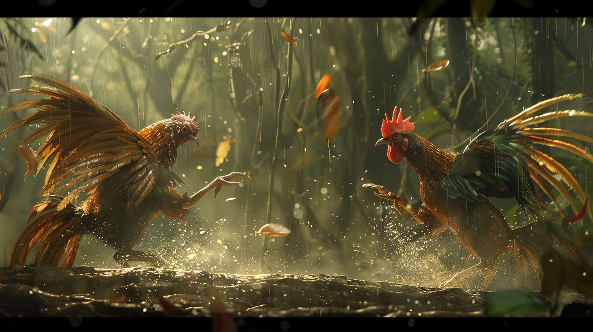 Free HD fighting rooster stock images